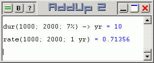 financial calculator